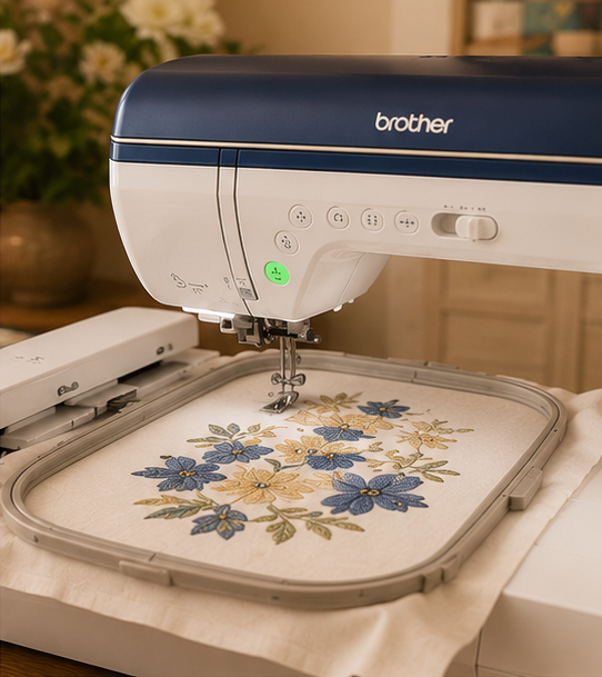 Brother WLAN Sewing & Embroidery Combo Machine | Computerized Sewing & Embroidery System