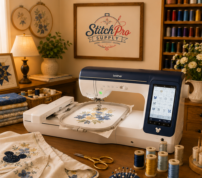 Brother WLAN Sewing & Embroidery Combo Machine | Computerized Sewing & Embroidery System