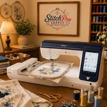 Brother WLAN Sewing & Embroidery Combo Machine | Computerized Sewing & Embroidery System
