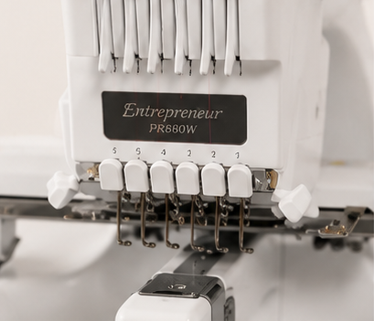 Brother Entrepreneur PR680W 6-Needle Embroidery Machine | Professional Multi-Needle Embroidery System