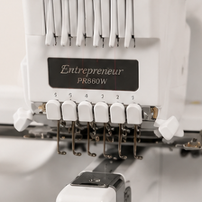 Brother Entrepreneur PR680W 6-Needle Embroidery Machine | Professional Multi-Needle Embroidery System
