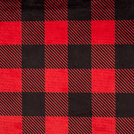 Buffalo Check Cuddle�� Scarlet/Black 58/60