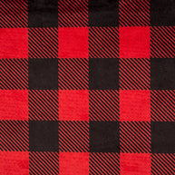 Buffalo Check Cuddle�� Scarlet/Black 58/60