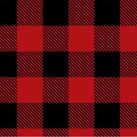 Buffalocheck Cloud Cuddle Scarlet Fabric per yard