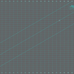 Creative Grids Self-Healing Double Sided Rotary Cutting Mat 18in x 24in