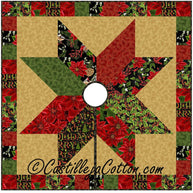 Starlight Tree Skirt Quilt Pattern