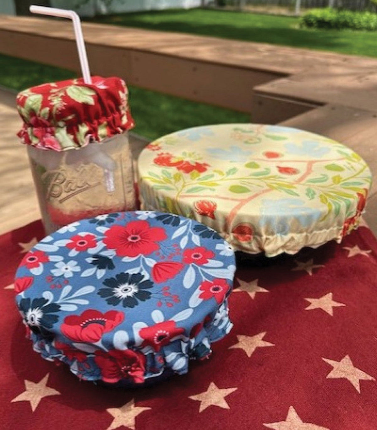 Reversible Bowl Covers Pattern