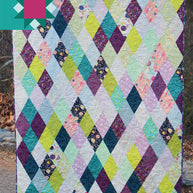 Fat Quarter Diamonds Quilt Pattern