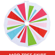Mod Tree Skirt Pattern