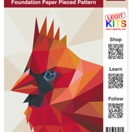 Cardinal Mini Quilt Kit (CONFETTI)