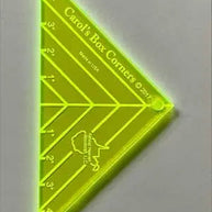 Carol's Box Corners Template