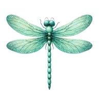 Colorful Dragonfly Fabric Panel 9