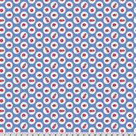 Cottage Rose Lane Brighton Quilting Cuddle Blue Bonnet Fabric per yard