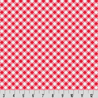 Cottage Rose Lane Gingham Quilting Cuddle Candy Apple Fabric per yard