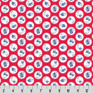 Cottage Rose Lane Windsor Quilting Cuddle Candy Apple Fabric per yard