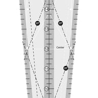 Creative Grids 10 Degree Wedge Ruler