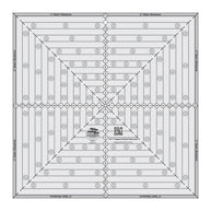 Creative Grids 14-1/2in Square It Up or Fussy Cut Square Quilt Ruler
