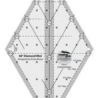 Creative Grids 60 Degree Mini Diamond Ruler