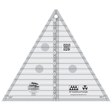 Creative Grids 60 Degree Triangle 8-1/2in Quilt Ruler