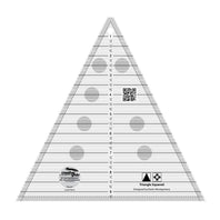 Creative Grids Triangle Squared Ruler 9-1/2in Quilt Ruler