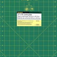 Cutting Mat Omnigrid Green with Yellow Grid 12in x 18in