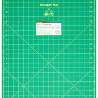 Cutting Mat Omnigrid Green with Yellow Grid 18in x 24in