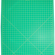 Cutting Mat Omnigrid Green with Yellow Grid 24in x 36in