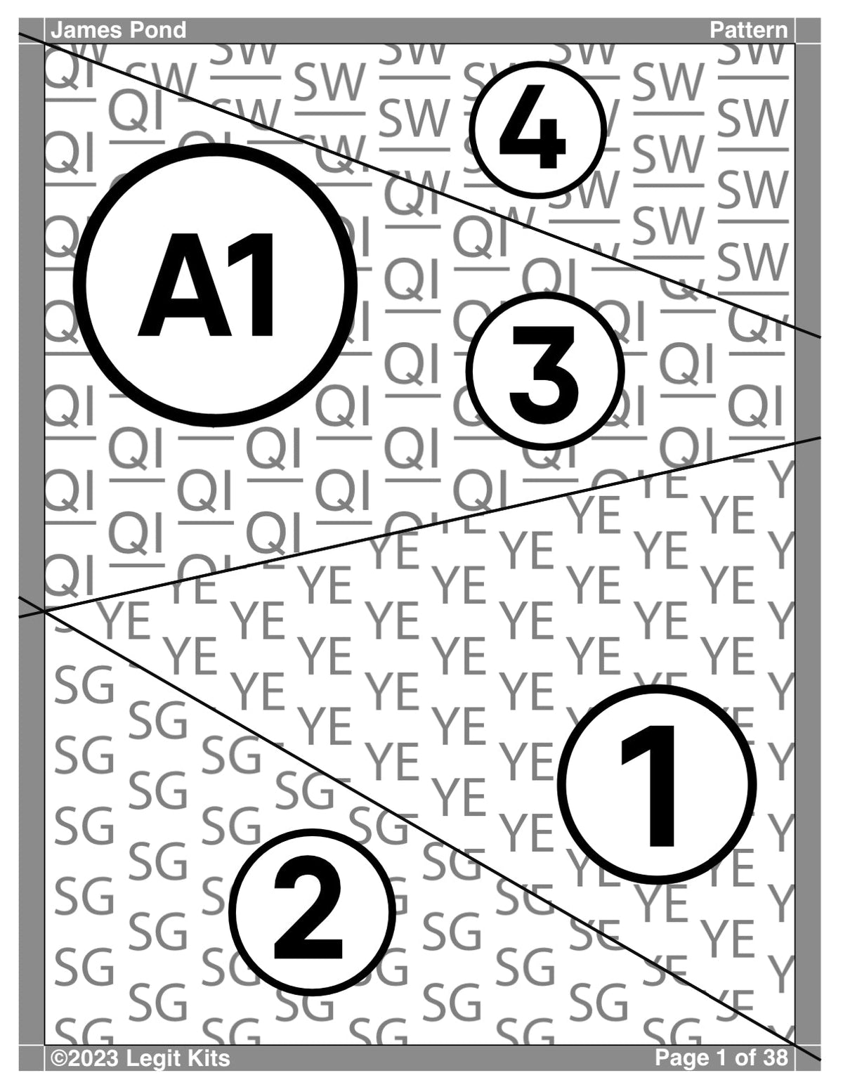 James Pond Quilt Kit