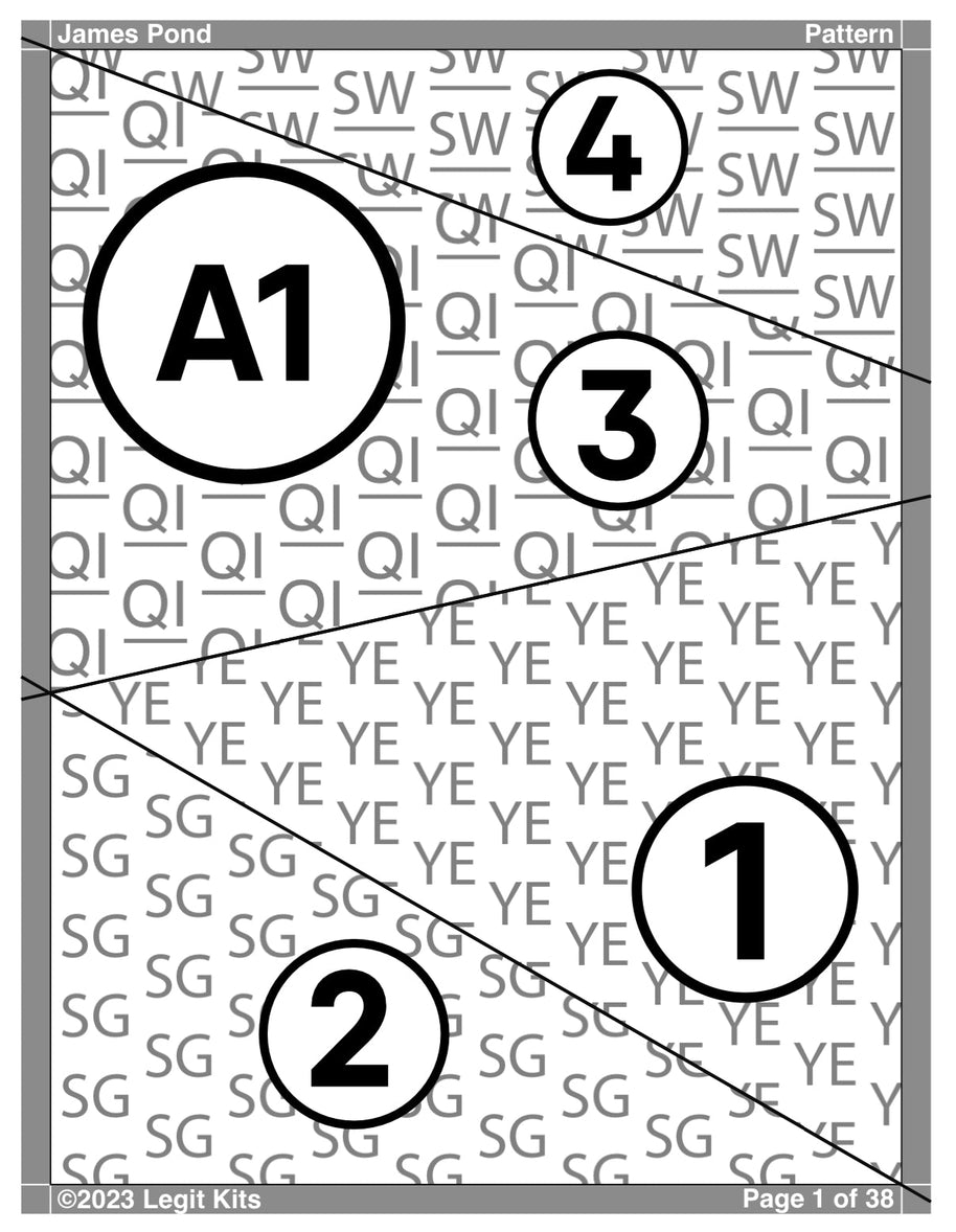 James Pond Quilt Kit