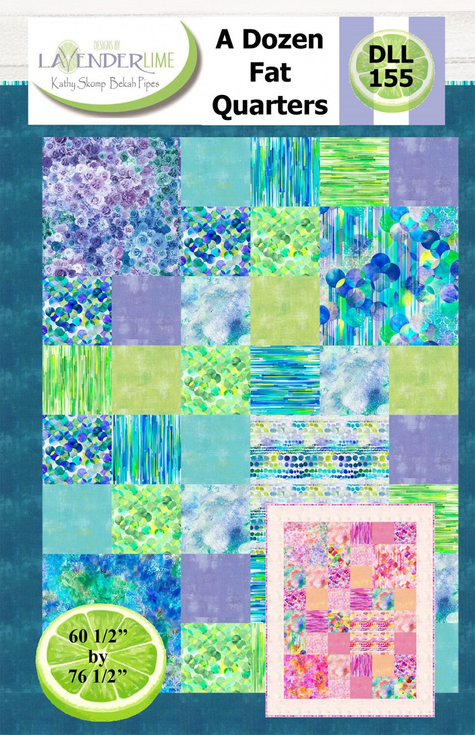 A Dozen Fat Quarters Quilt Pattern