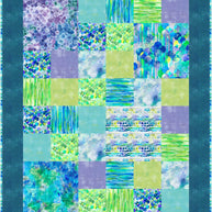 A Dozen Fat Quarters Quilt Pattern