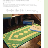 Delightful Diamonds Table Runner