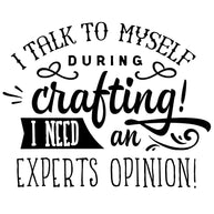 During Crafting Fabric Panel
