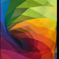Color Vortex Quilt Kit