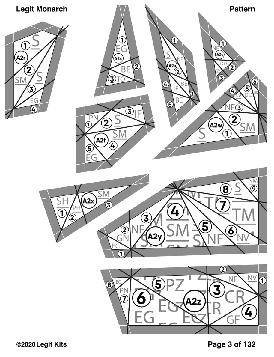 Monarch Quilt Kit