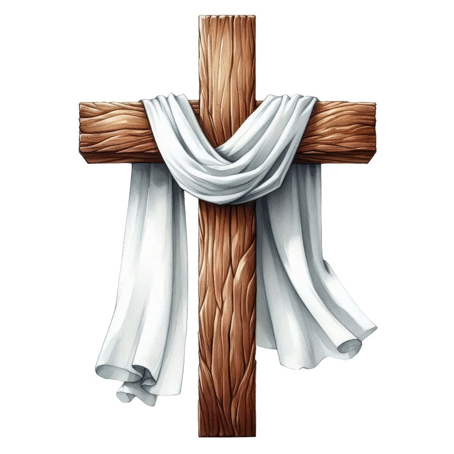 Easter Crosses Fabric Panel 3