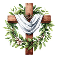 Easter Crosses Fabric Panel 8