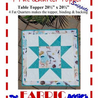 4 Fat Quarter Topper Pattern