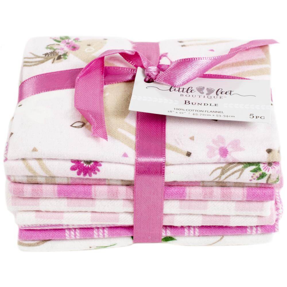 Wild and Free Fat Quarter Bundle 5pcs