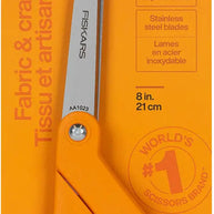 Fiskars All Purpose Bent Right Handed Scissor 8in