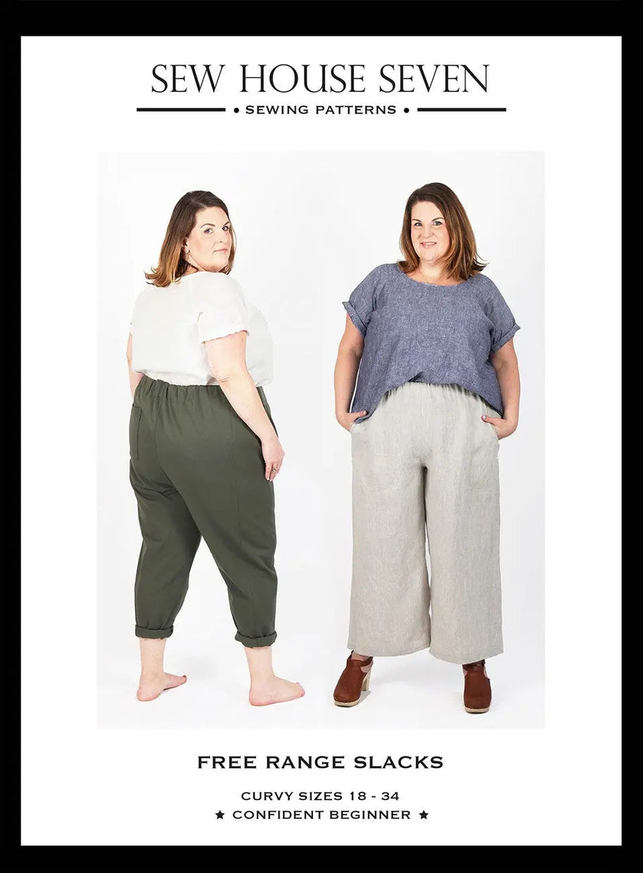 Free Range Slacks Pattern Curvy
