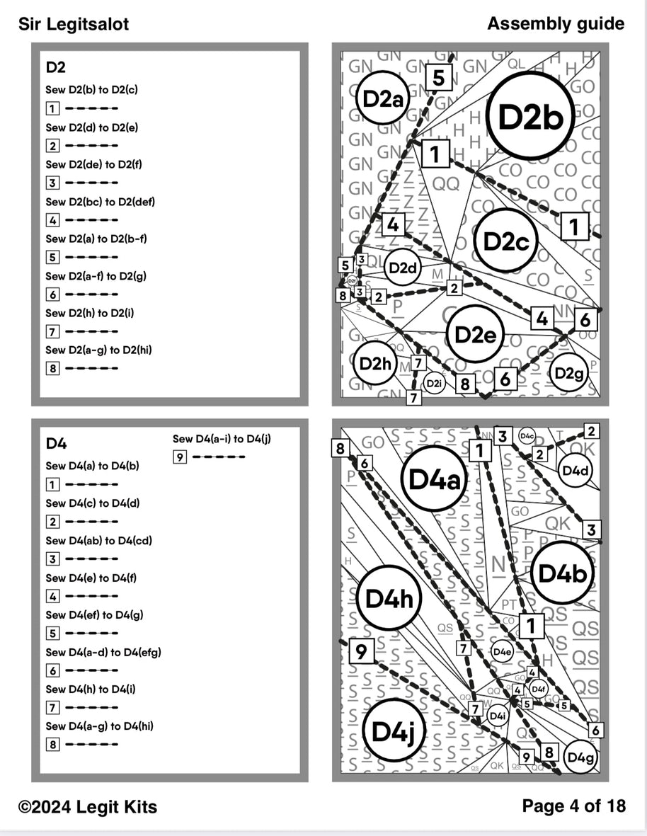 Sir Legitsalot Pattern
