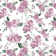 Garden Bouquet Quilting Cuddle Snow Fabric per yard