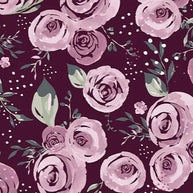 Garden Roses Quilting Cuddle Woodrose Fabric per yard