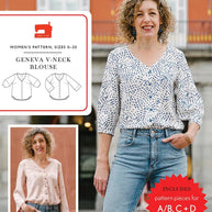 Geneva V-Neck Blouse