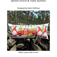Gnome for the Holidays Bench Pillow Pattern
