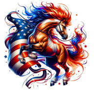 God Bless America Fabric Panel 10