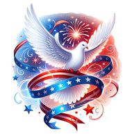 God Bless America Fabric Panel 12