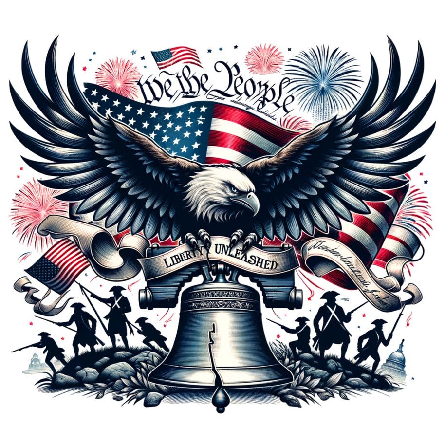 God Bless America Fabric Panel 2