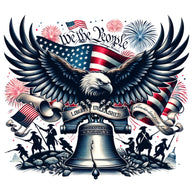 God Bless America Fabric Panel 2